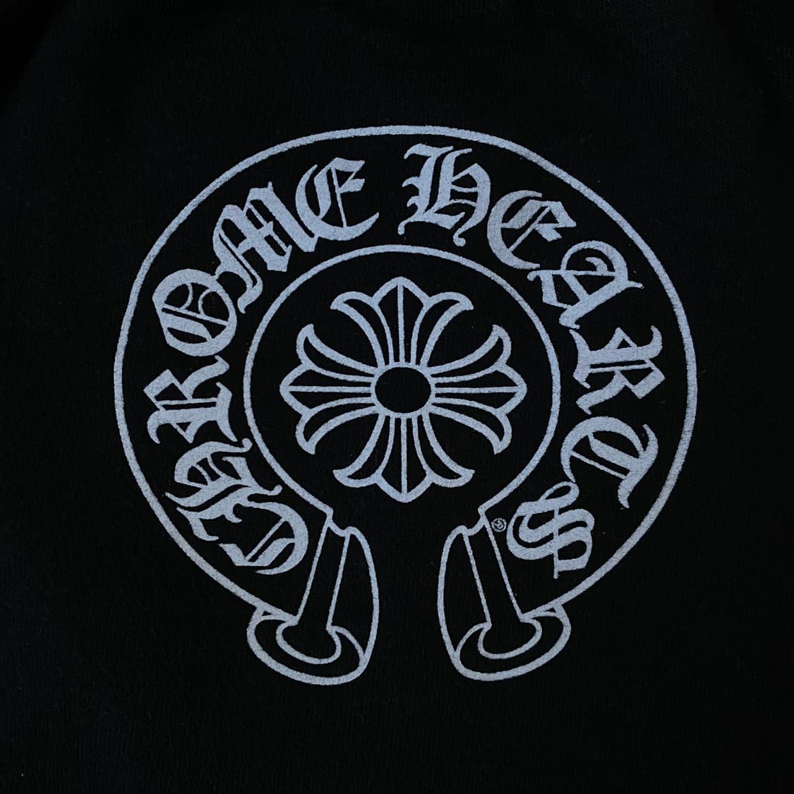 [L] 크롬하츠 홀스슈 스웨트팬츠 블랙 상품이미지3