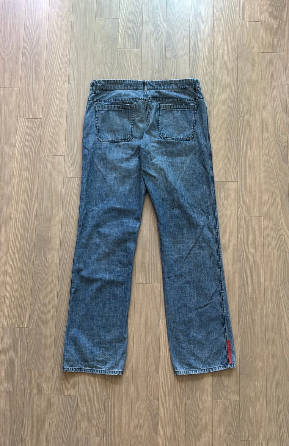 00s Prada archive denim pants 상품이미지2