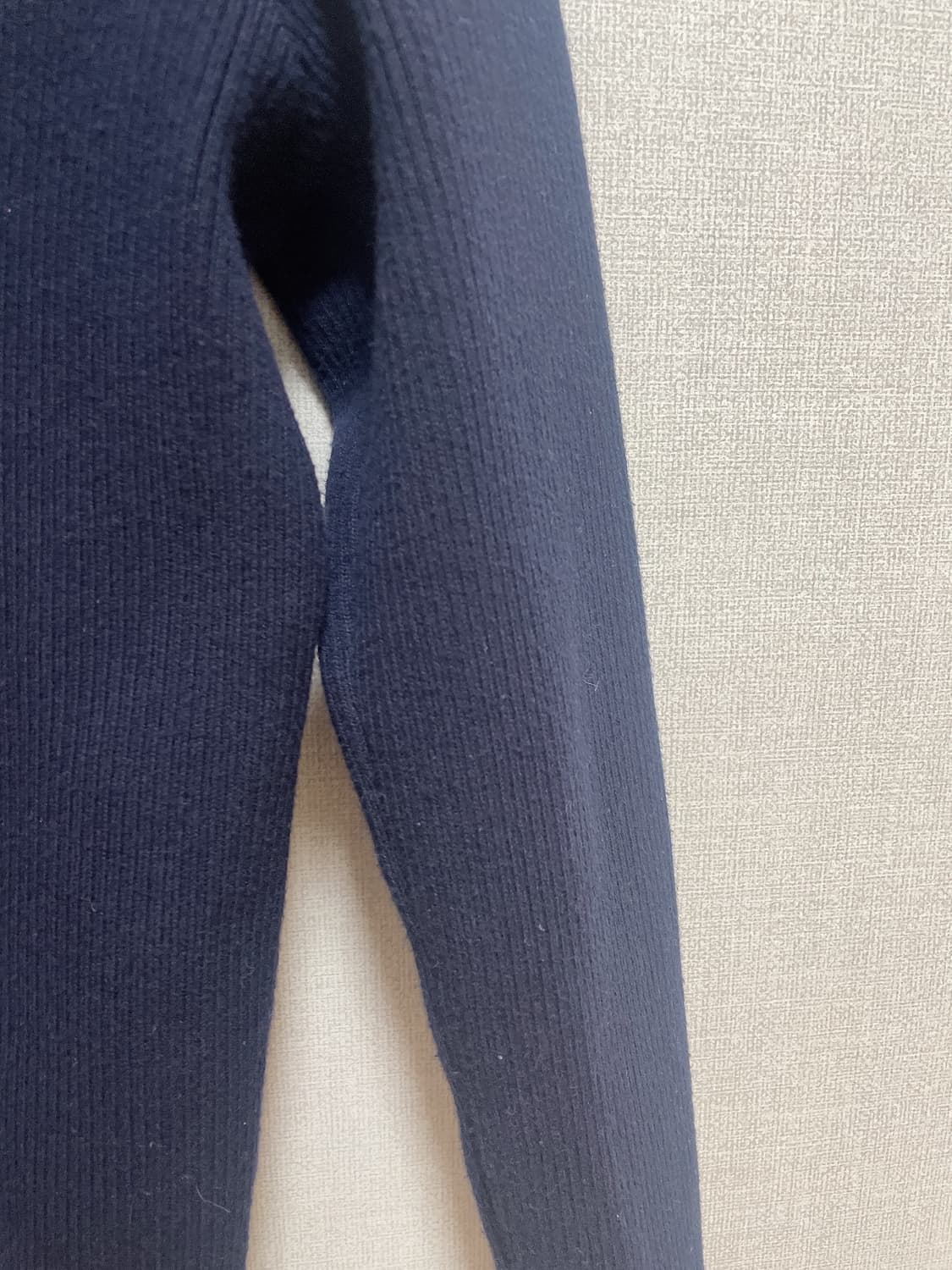 브랜디멜빌 네이비 아덴 집업 후드 니트 상품이미지3