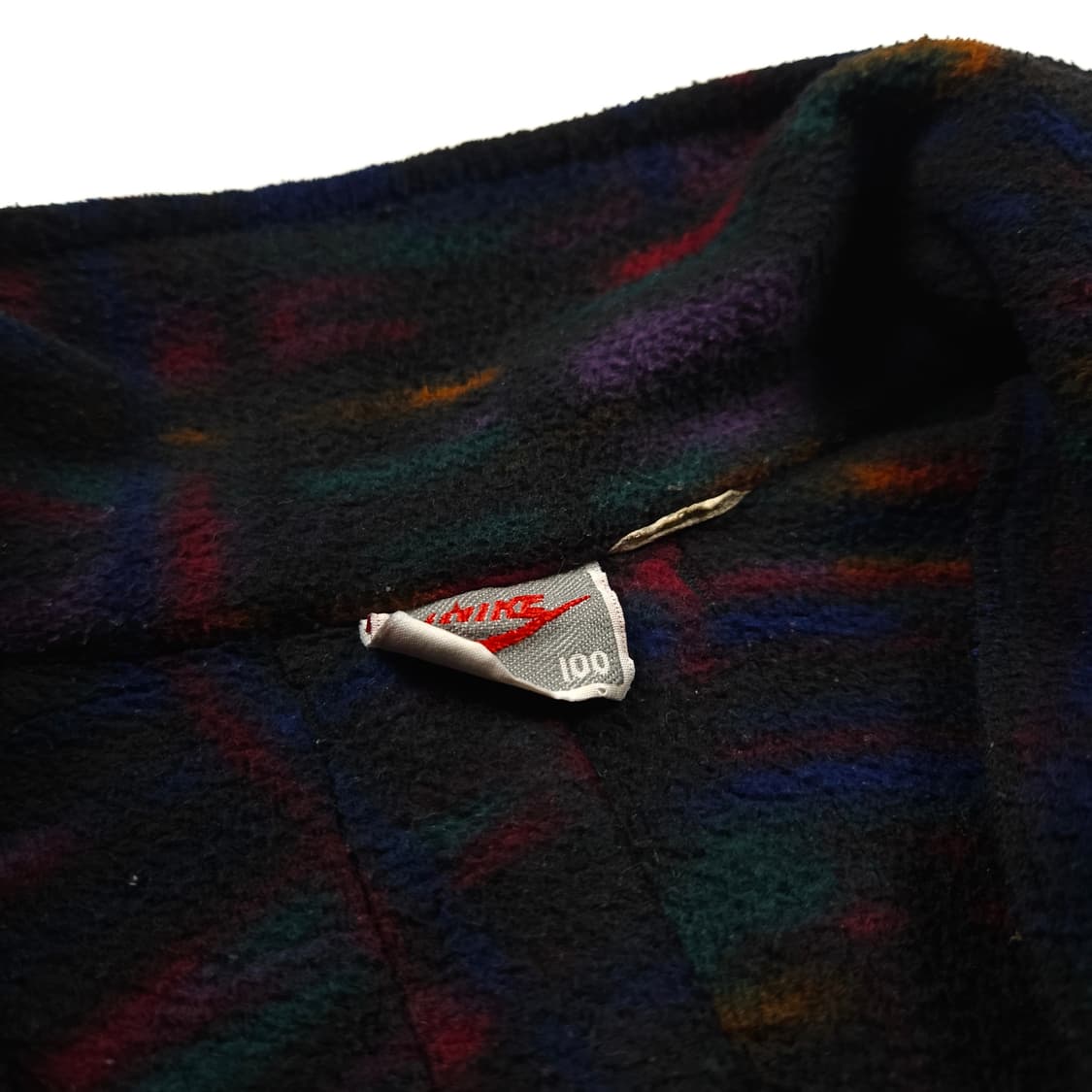 90s 나이키 acg 올드스쿨 패턴 플리스 자켓 (L) 상품이미지5