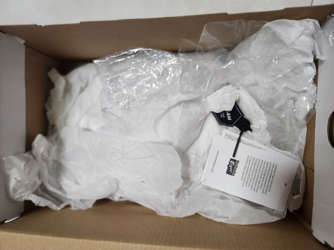 오니츠카타이거 멕시코66 옐로우 블랙 265사이즈  상품이미지5