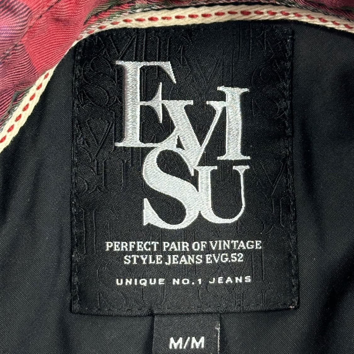 에비수 투 포켓 레드 타탄 체크셔츠 (M) 상품이미지5