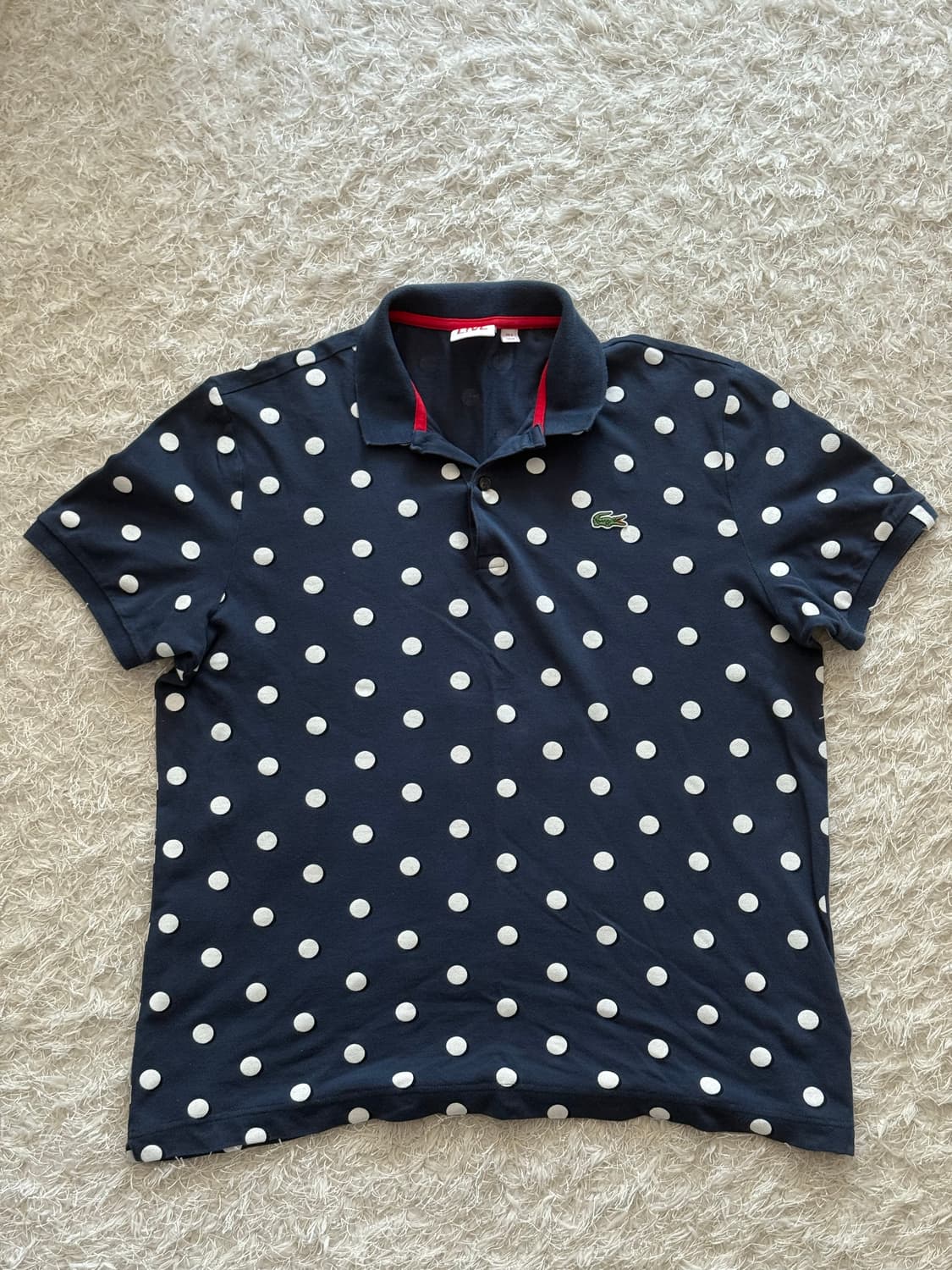 라코스테 LIVE 도트 반팔 폴로티 상품이미지2