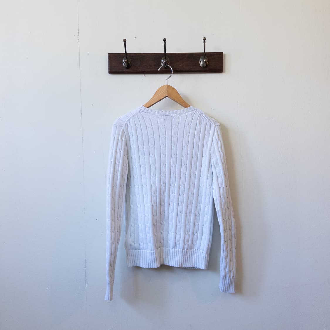 폴로 화이트 스웨터 상품이미지6