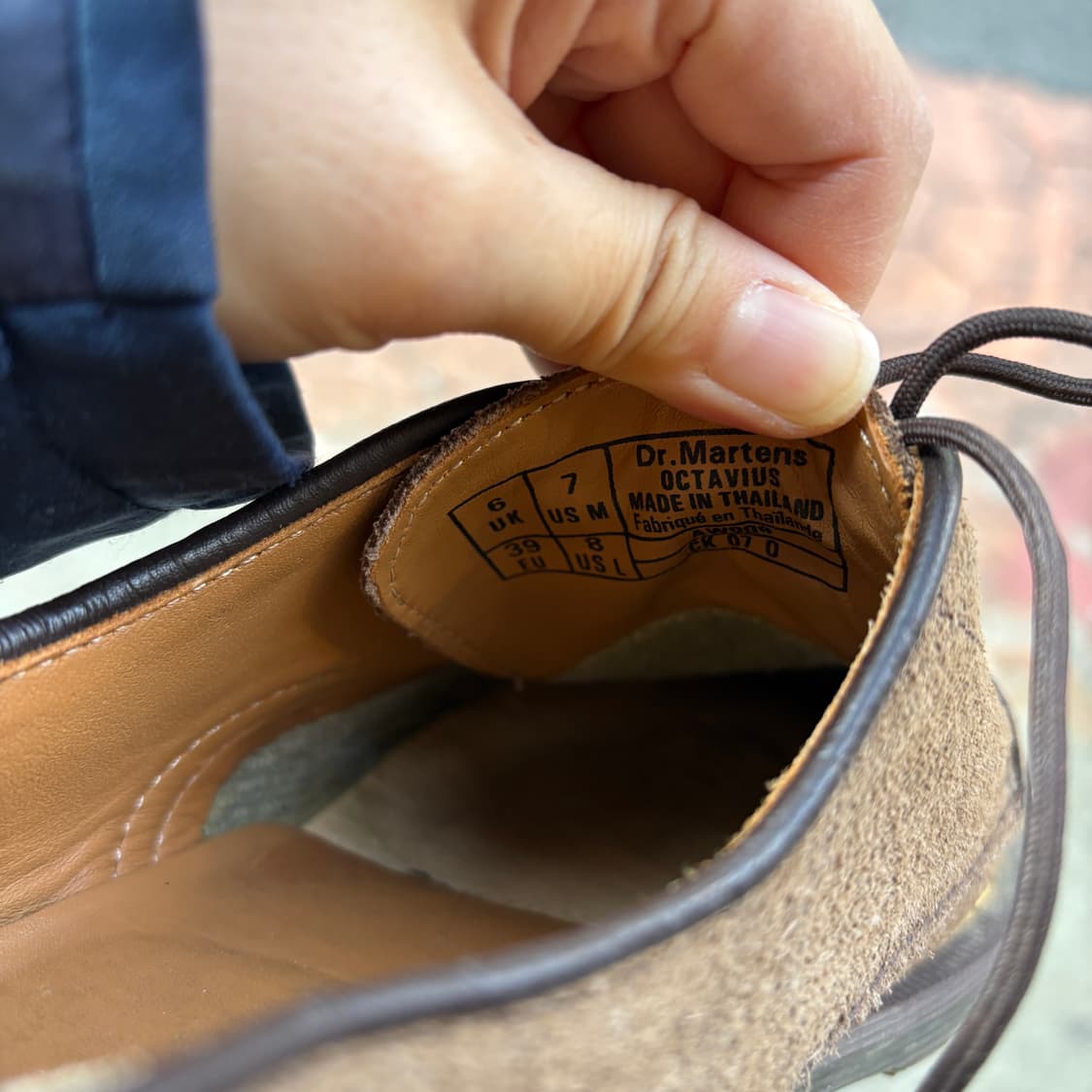 Dr. Martens 닥터마틴 스웨이드 로퍼 (250) 상품이미지6