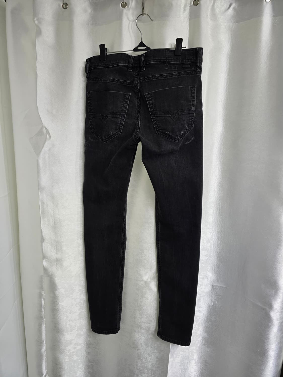 디젤 블랙 데님 청바지 (1730) 상품이미지2