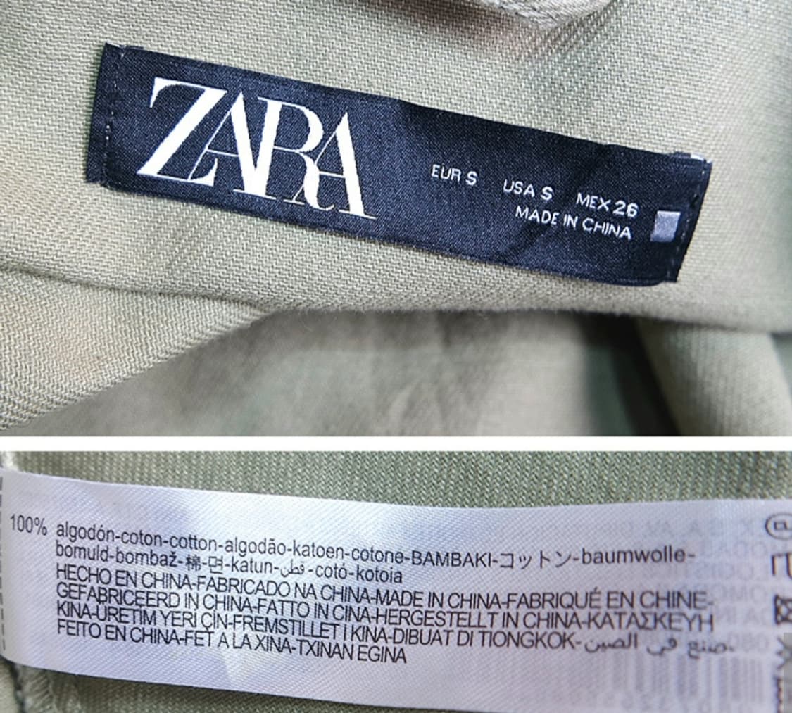 ZARA 오버핏 데님 자켓 상품이미지9