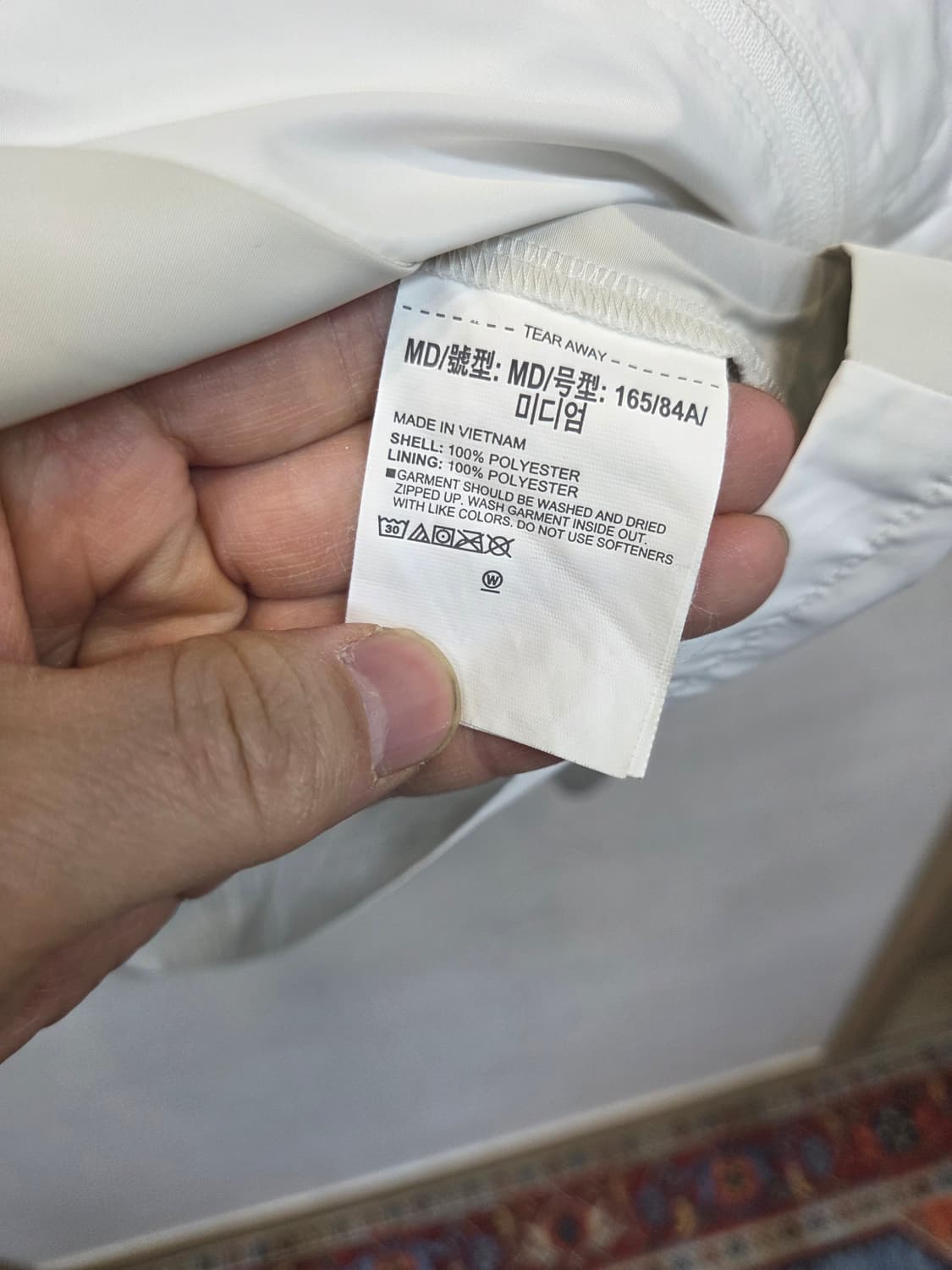 언더아머 여성 프로젝트 락 우븐 바람막이 자켓 m 상품이미지4