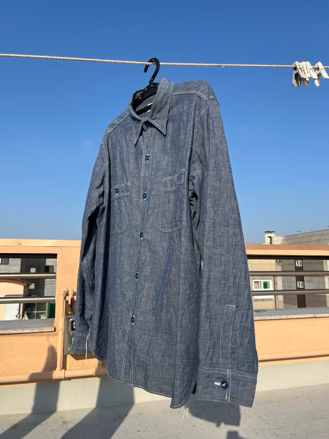 버즈릭슨 샴브레이 셔츠 상품이미지3