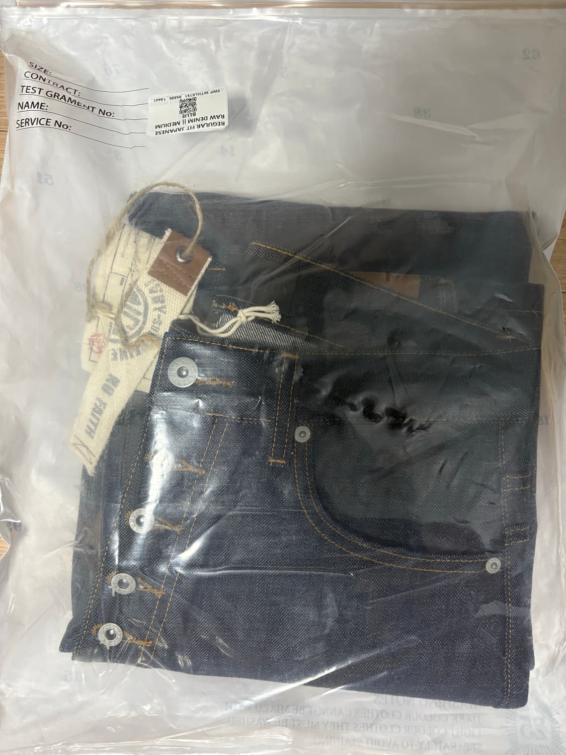 No faith studios raw denim japanese 상품이미지5