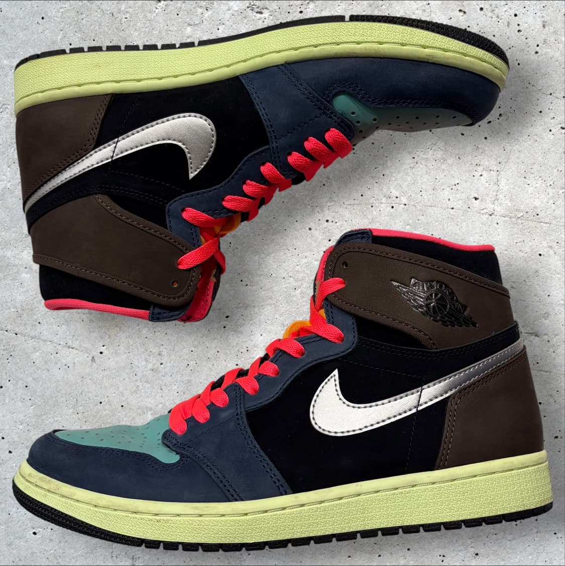 [265] 나이키 에어 조던1 하이 바로크 브라운 멀티컬러 상품이미지1