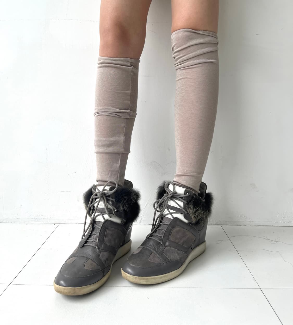 요지야마모토 Y-3 웨지 퍼 하이탑 상품이미지3