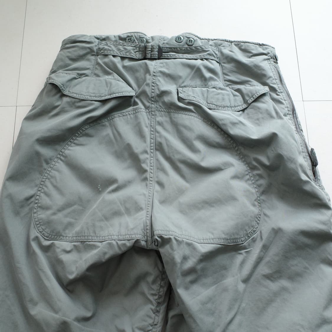 80s 미군 오리지널 USAF Type F-1B 극동계용 바지 상품이미지8