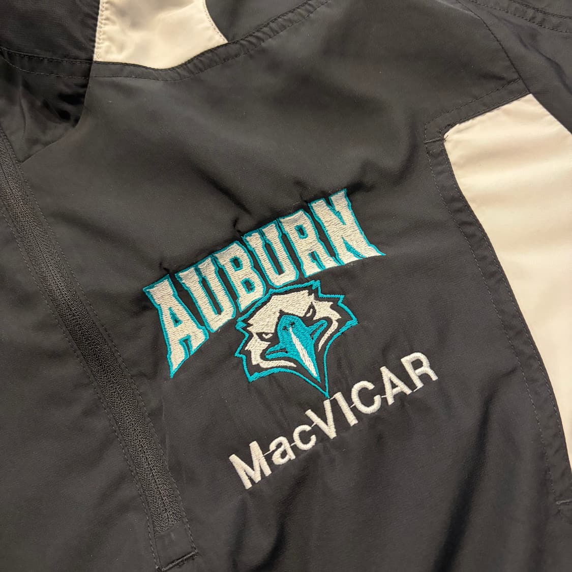 [M] 11s 아디다스 AUBURN 아노락 블랙 바람막이 자켓 D866 상품이미지4