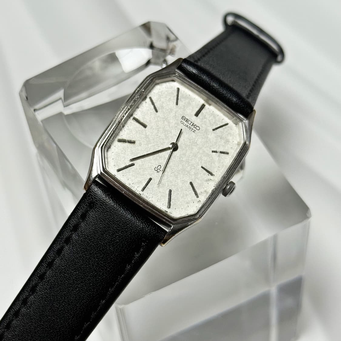 80s 빈티지 세이코 실버 옥타곤 클래식 다이얼 워치 상품이미지4