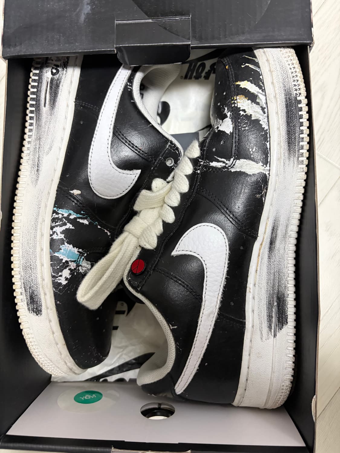 피스마이너스원 에어포스1 파라노이즈 블랙 상품이미지1