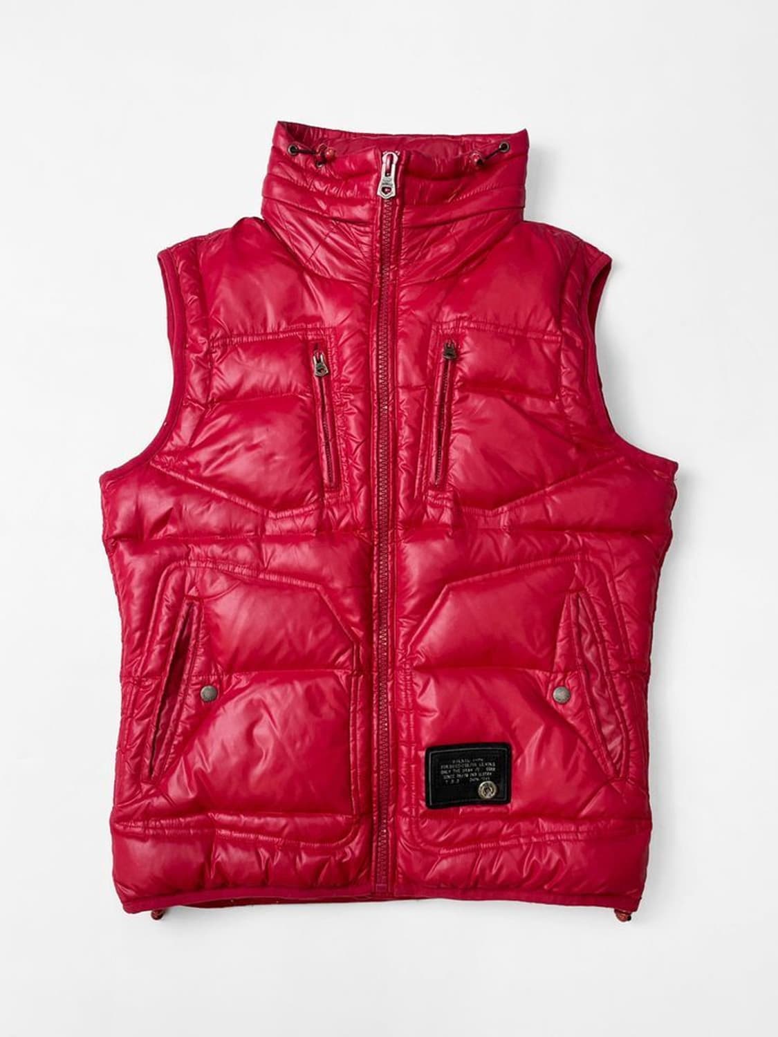 디젤 DIESEL 00s 지퍼 덕다운 패딩 조끼 A1397 상품이미지1