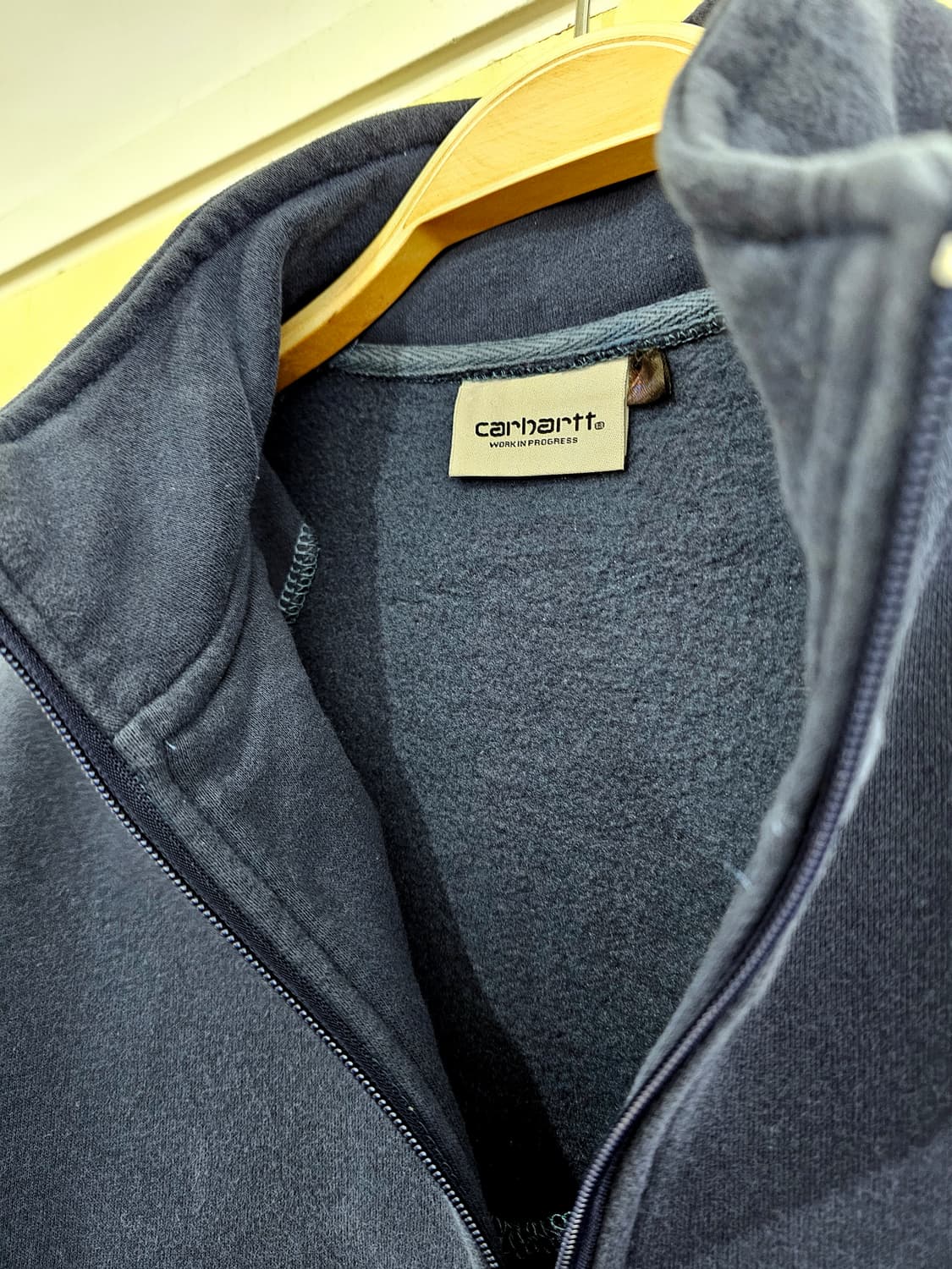 Carhartt WIP 네이비 하프집업 스웻셔츠 상품이미지5