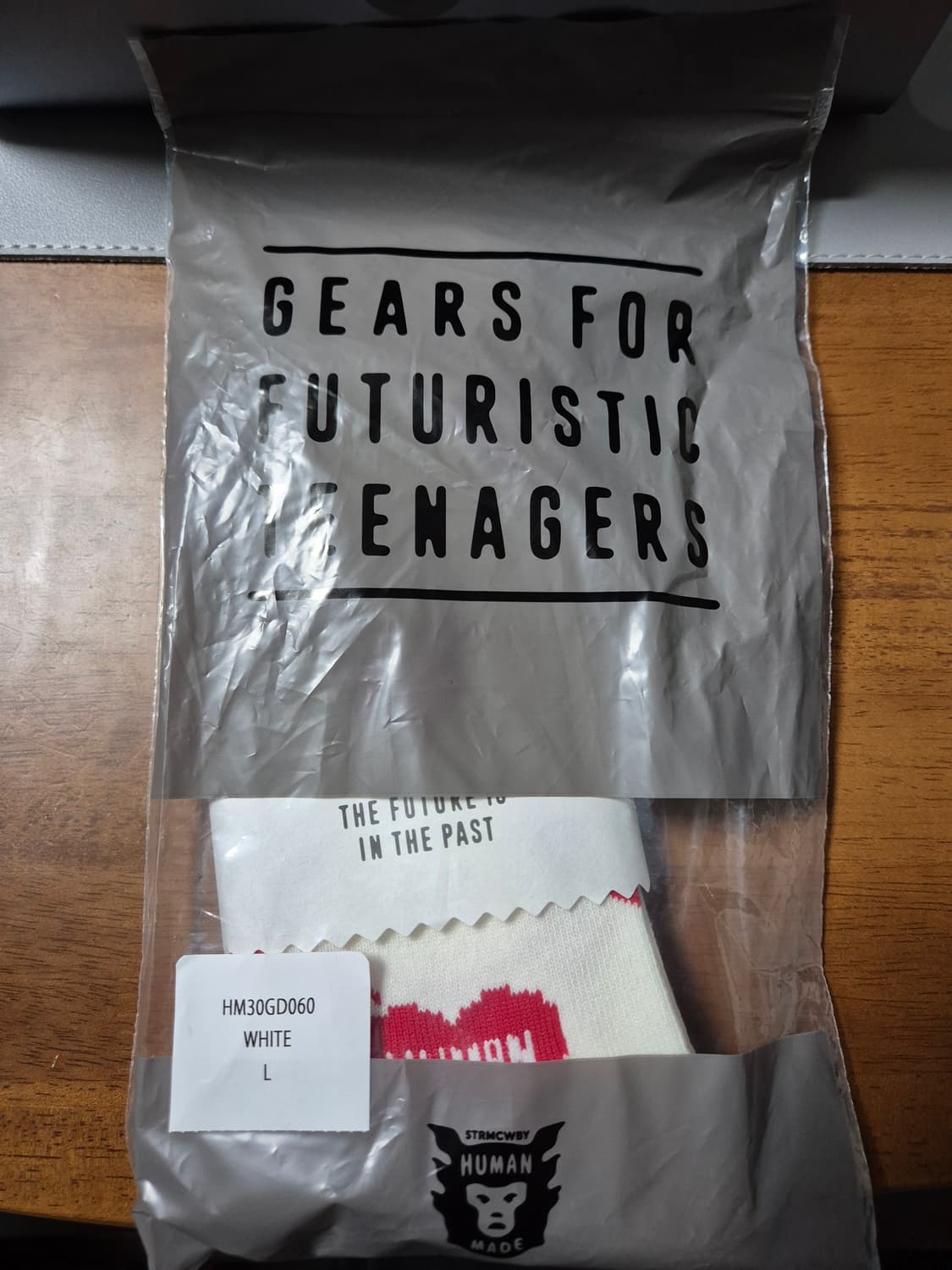 휴먼메이드 하트 패턴 삭스 양말 (레드/L) 상품이미지4