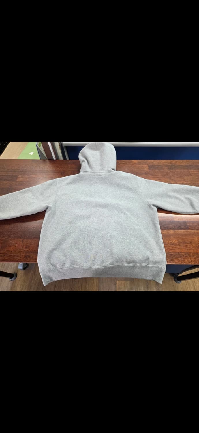 슈프림 23fw S로고 집업 후드 헤더 그레이 XL 상품이미지5