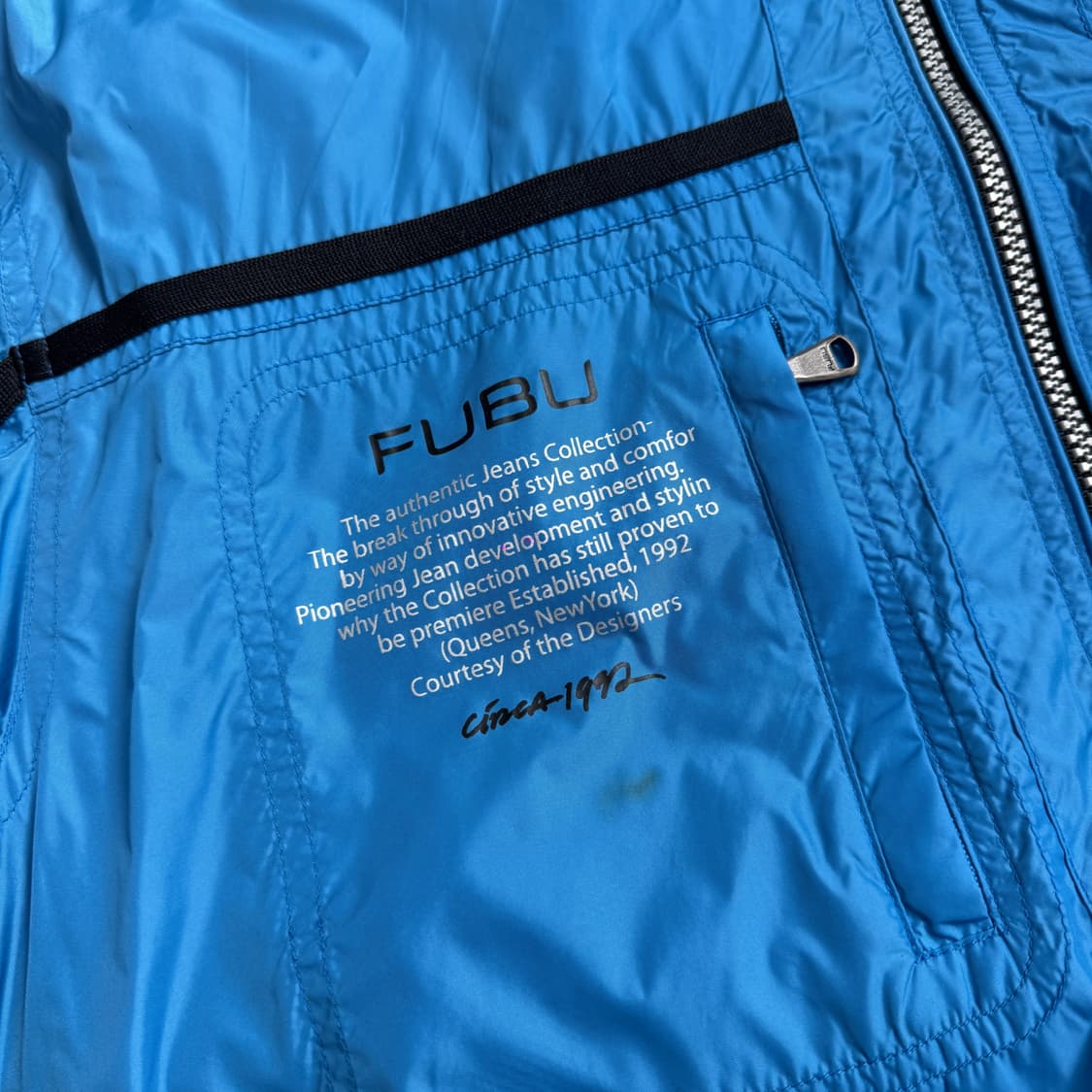 FUBU 후부 올드스쿨 풀오버 바람막이 자켓 상품이미지5