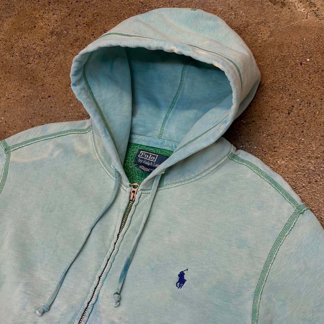 90s 미국 빈티지 폴로랄프로렌 후드집업 상품이미지4