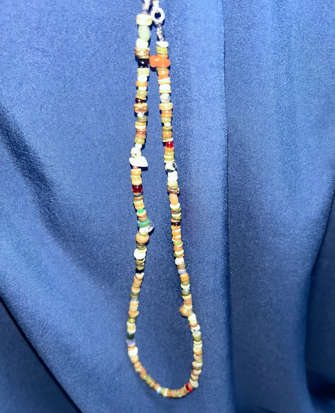 빈티지 비즈 심플 목걸이 / simple wood necklace 상품이미지5
