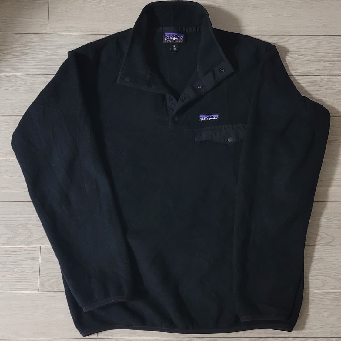 [우먼 M] 파타고니아 신칠라 라이트웨이트 올블랙 상품이미지1