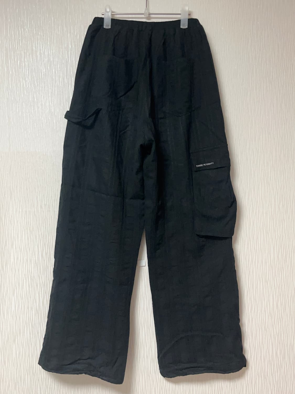 THREE TO EIGHTY 카고바지 블랙 free 상품이미지3