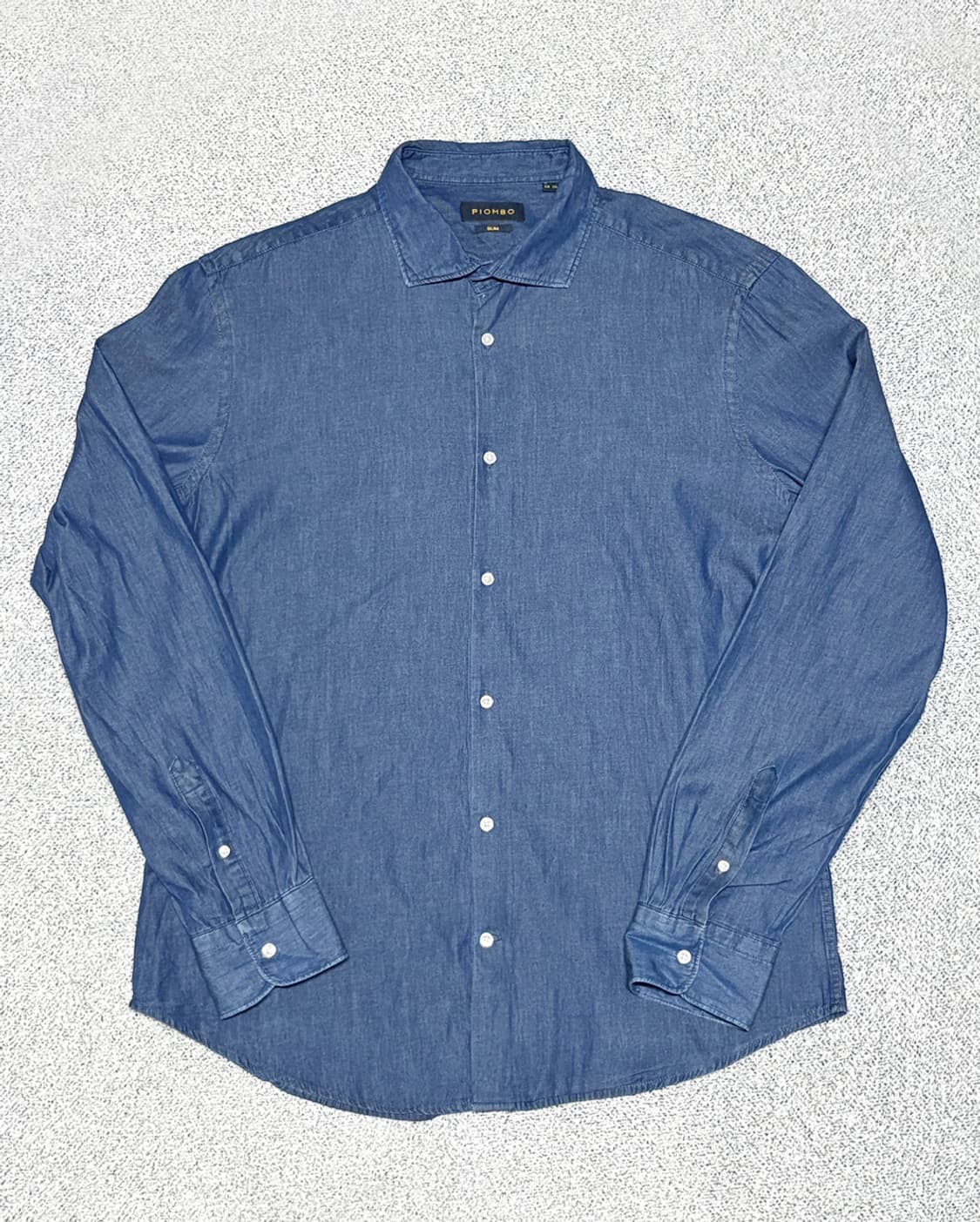 피옴보 PIOMBO 데님 셔츠 상품이미지1