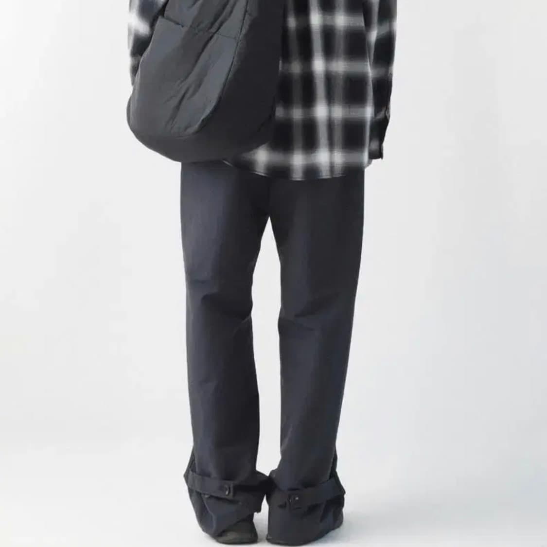 [3] 해칭룸 스냅팬츠 블루차콜 상품이미지2