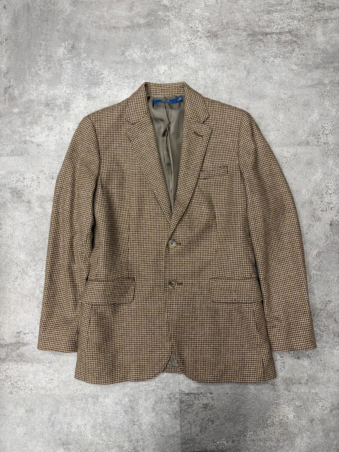 폴로 랄프로렌 하운드투스 울 체크 블레이저 상품이미지1