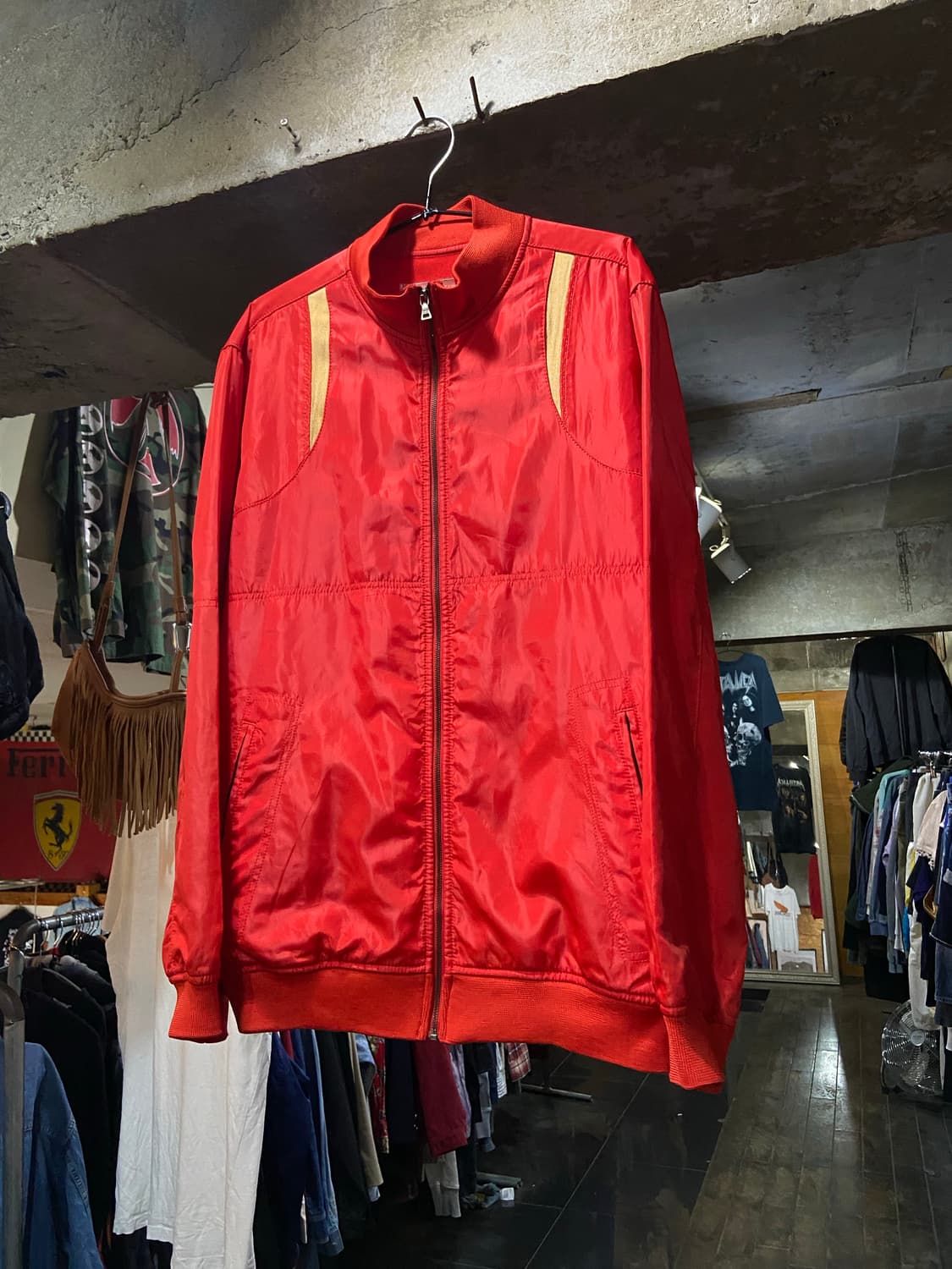 00s PRADA 프라다 아카이브 테크니컬 나일론 보머 자켓 상품이미지1