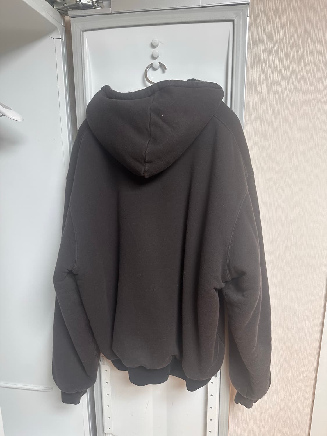 이지 시즌 5 쉐르파 집업 후디 잉크 상품이미지2