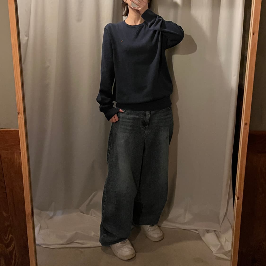 타미힐피거 라운드 니트 상품이미지4