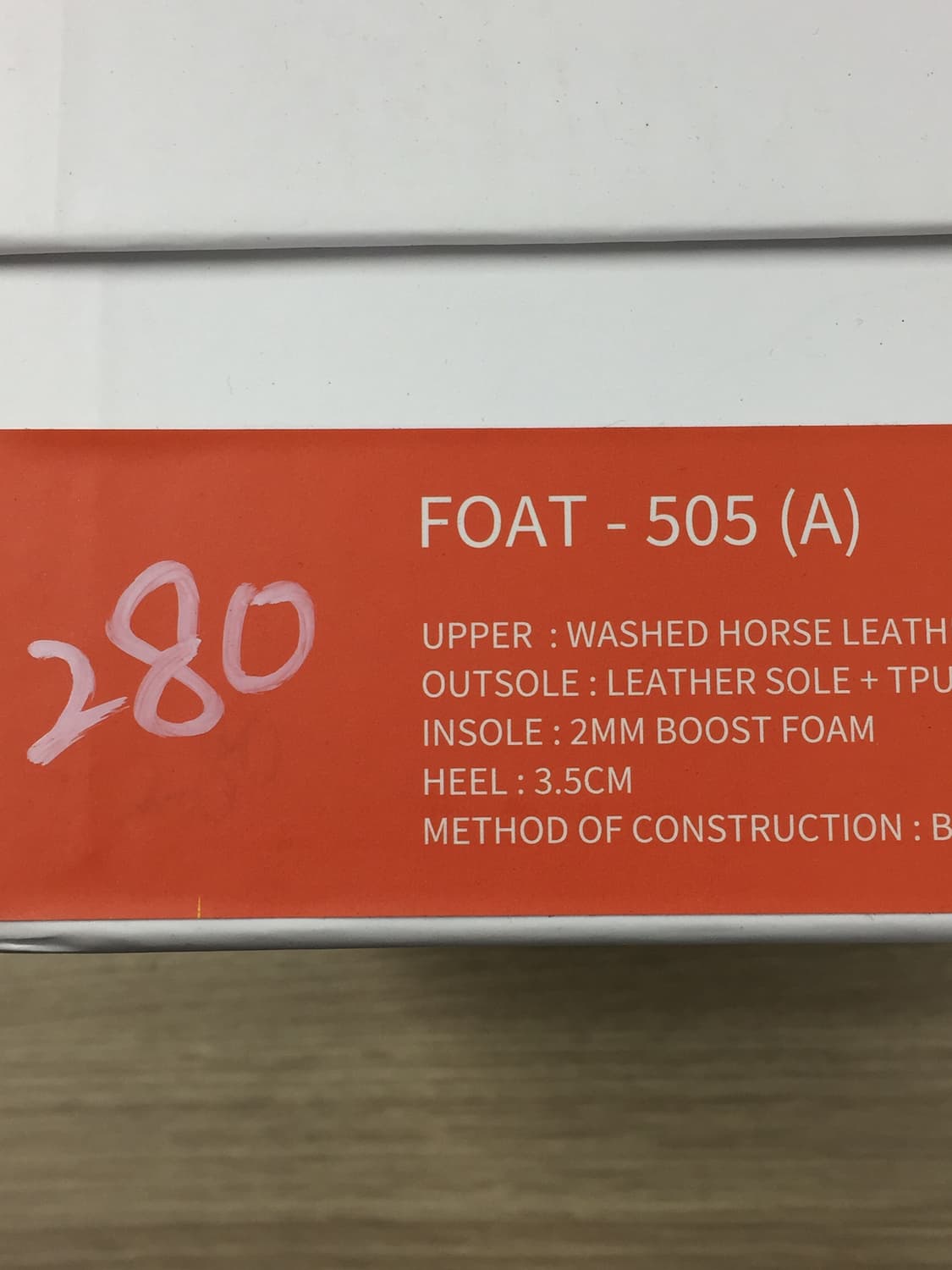 Kinchi FOAT - 505 (a) 킨치 로퍼 더비 상품이미지3