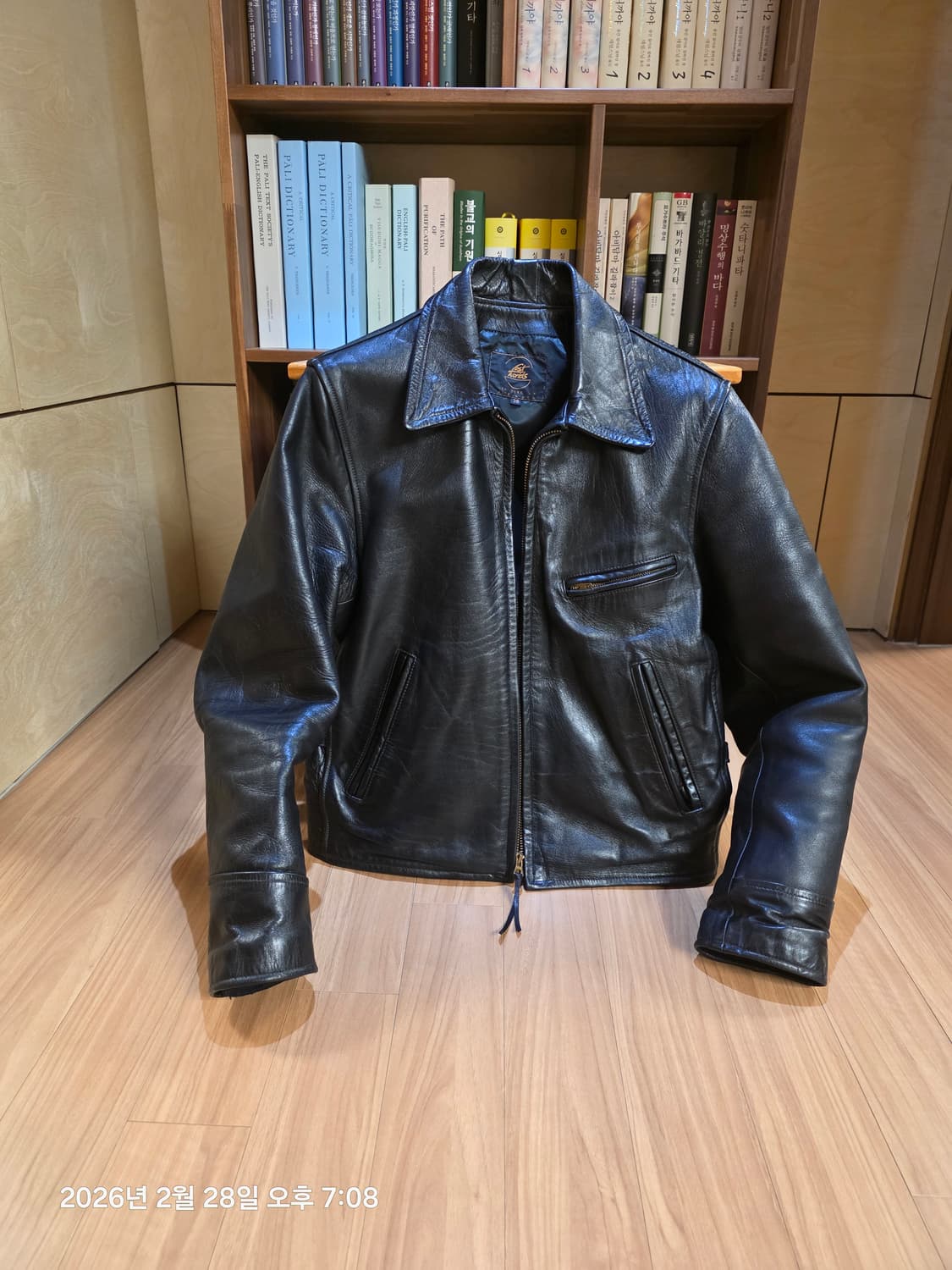 [Lost Worlds] 로스트 월드 호스하이드 가죽 자켓 (사이즈 38 상품이미지1