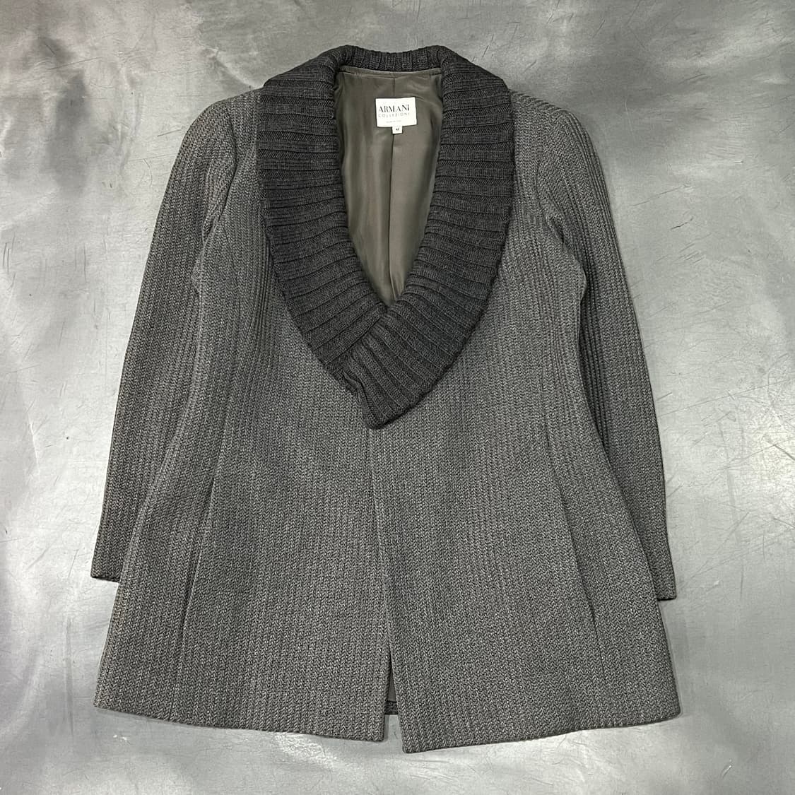  아르마니 꼴레지오니 니트카라 자켓 y14814 상품이미지1