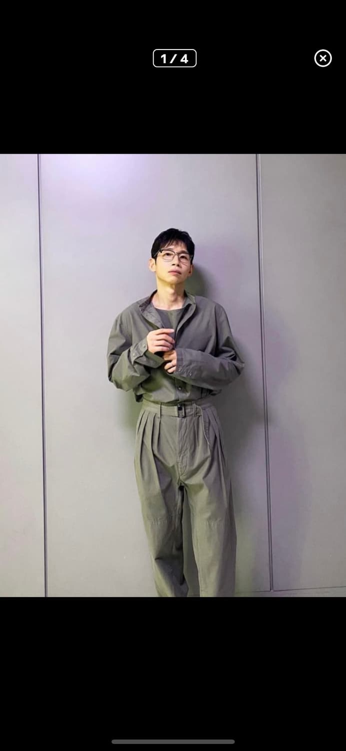 르메르 애쉬그레이 셋업 상품이미지2