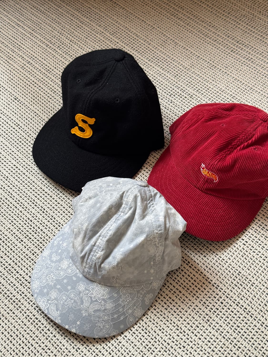 스웰맙 모자 3개 일괄 상품이미지1