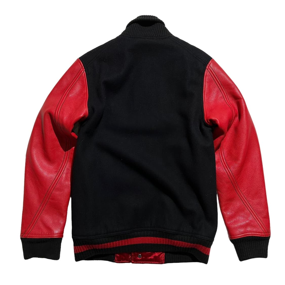 조던 로고 울 레더 바시티 스타디움 자켓 상품이미지2