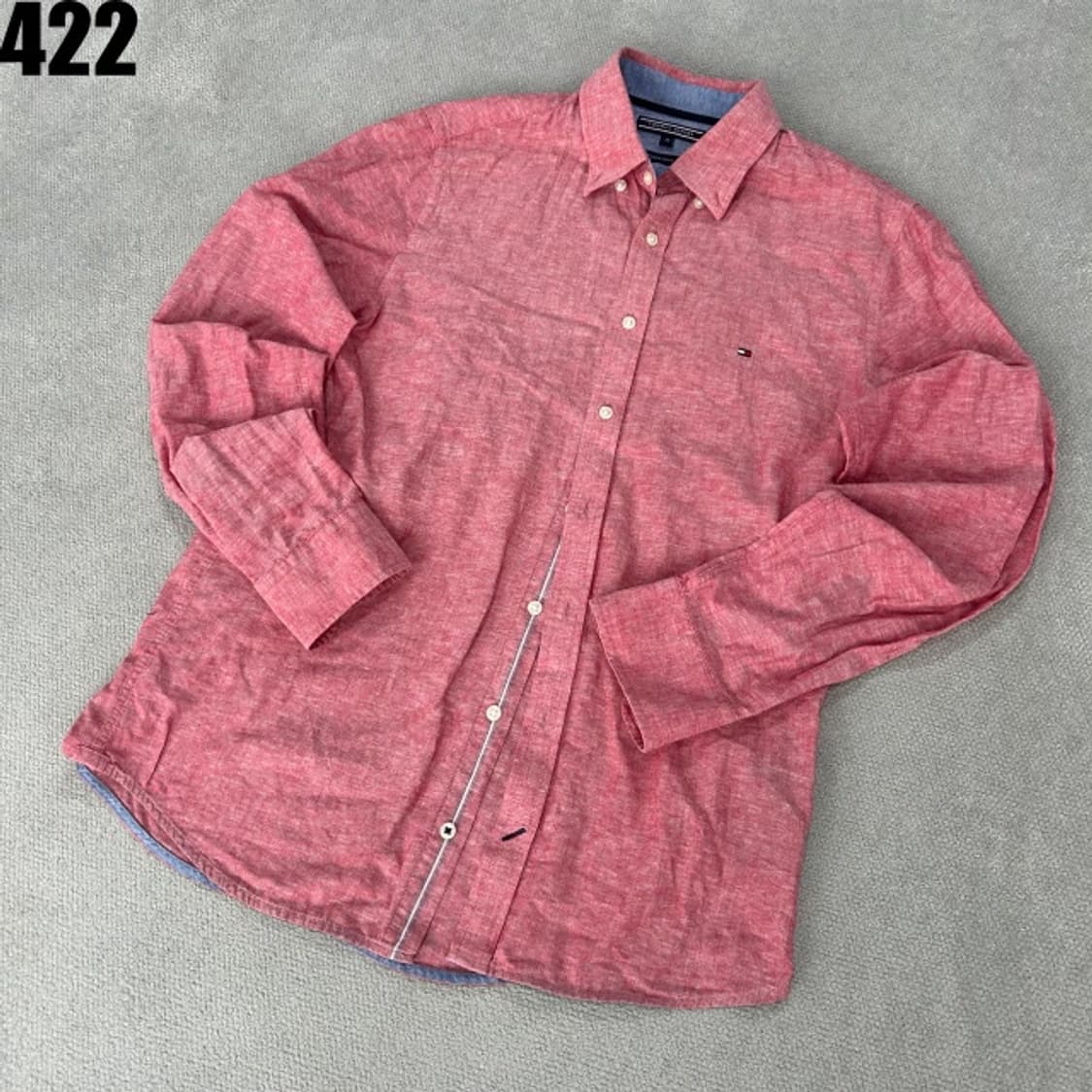 타미힐피거 핑크 셔츠 M 상품이미지1
