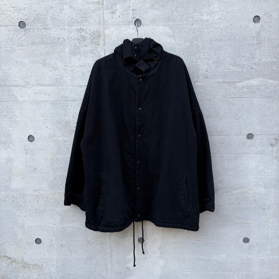 윌리차바리아 워시드 데님 몬스터 파카 상품이미지1