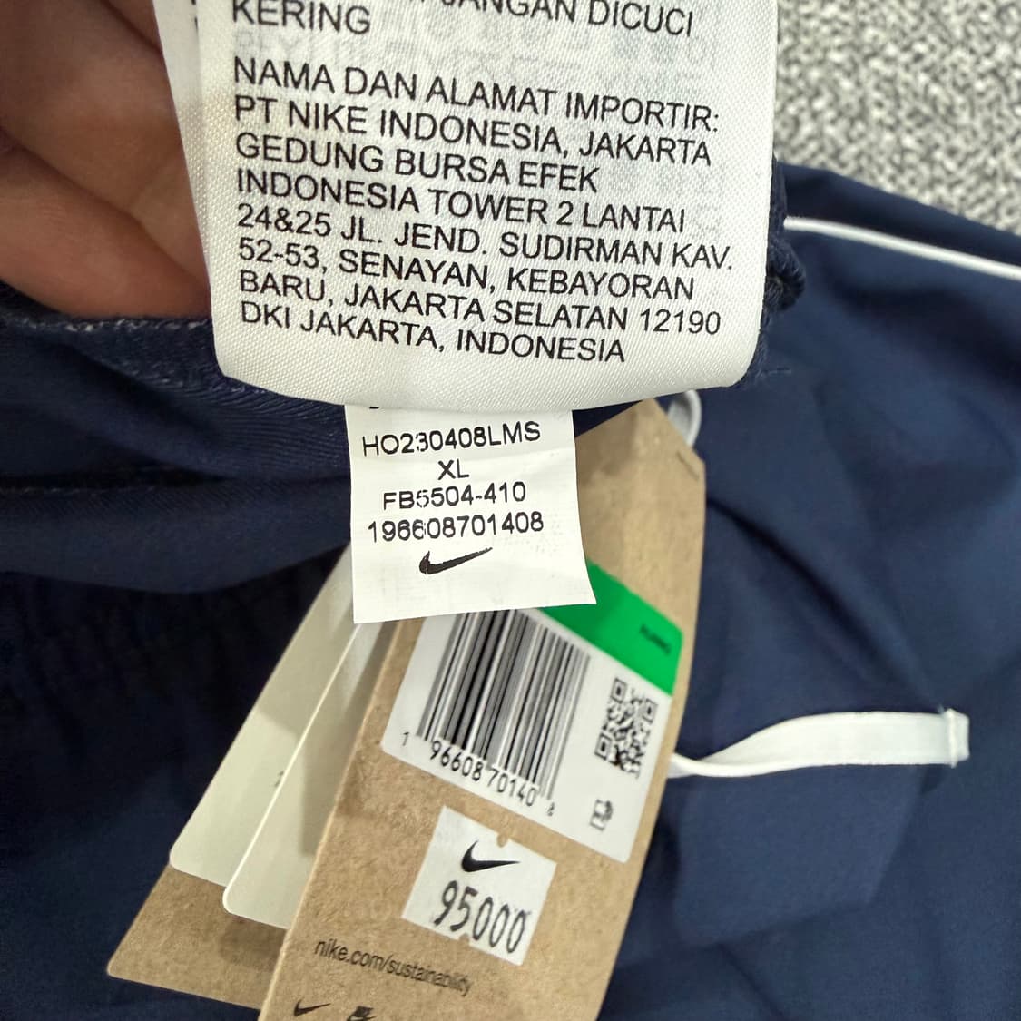 XL 나이키 드라이핏 러닝 트랙클럽 우븐 팬츠 바지(새상품) 상품이미지7