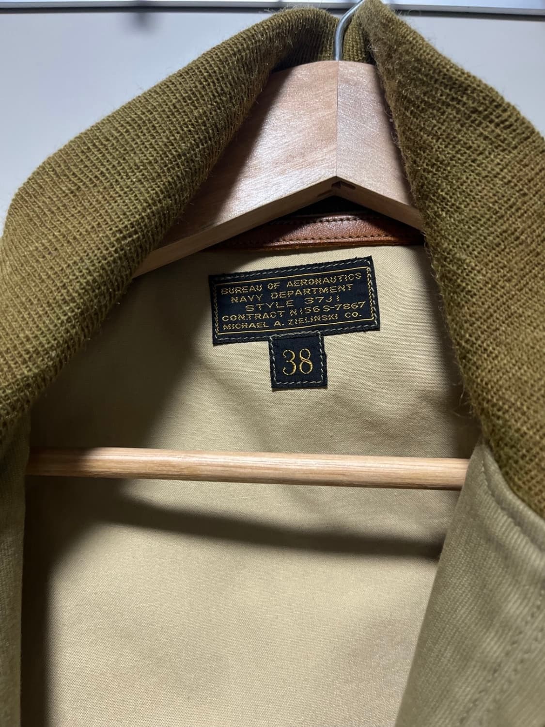 리얼맥코이 37j1 usn자켓 탱커자켓 상품이미지3