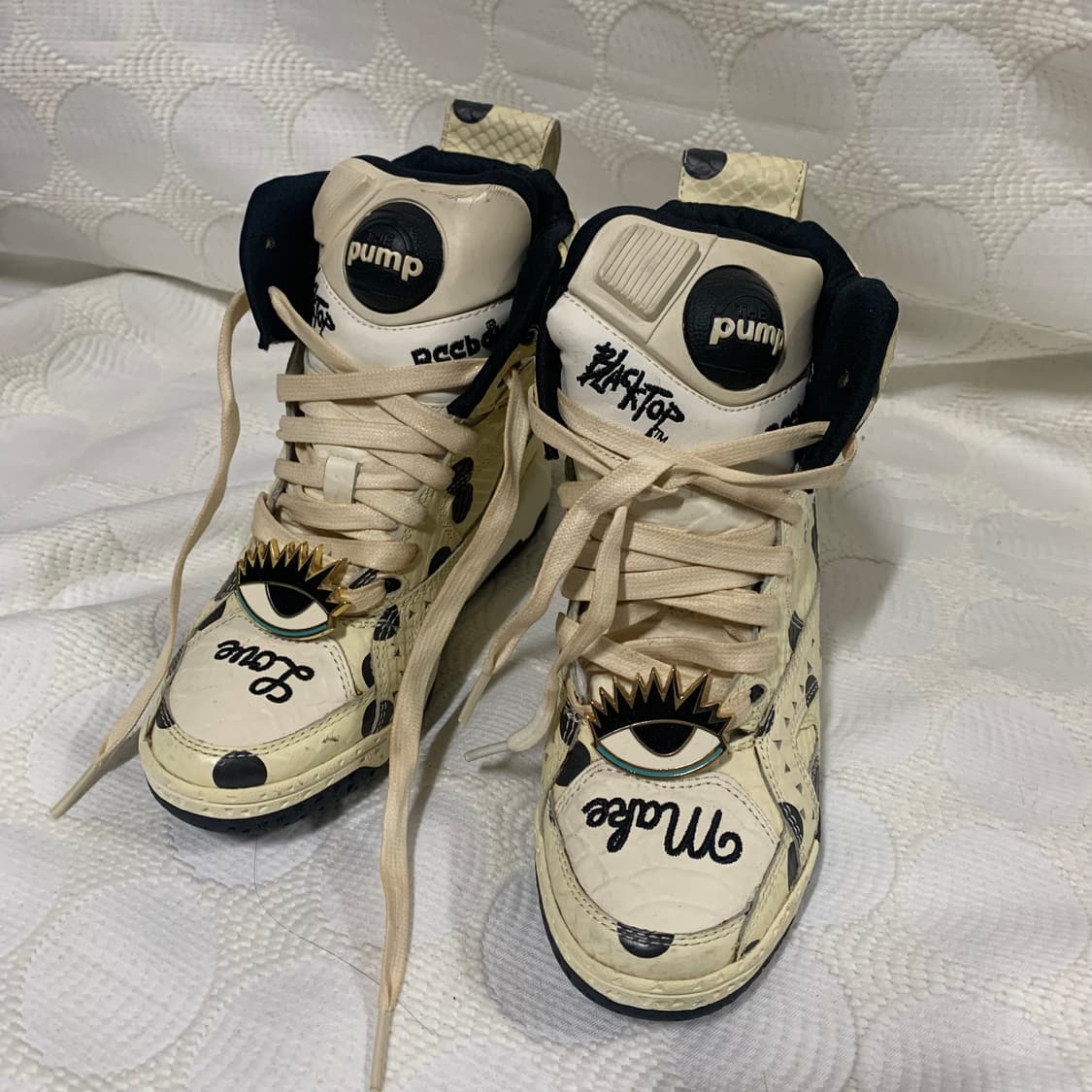 MELODY x REEBOK Pump Wedge Sneakers 상품이미지3