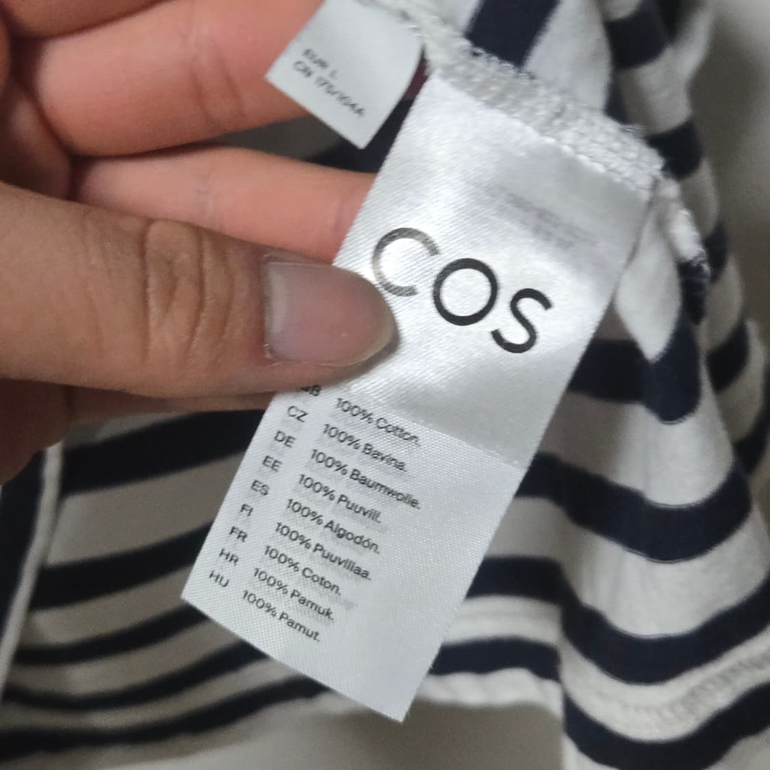 코스 스트라이프 티셔츠 / 여성 티셔츠/ 여자 티셔츠 상품이미지3