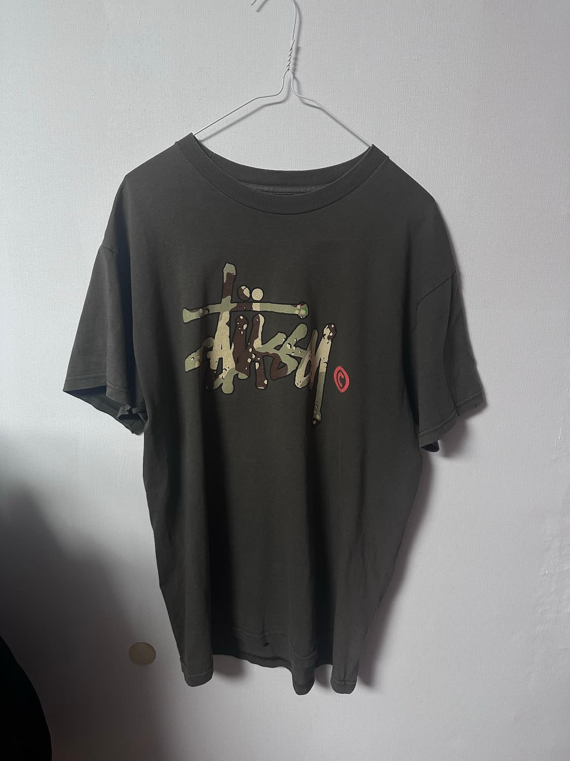 스투시 카모 반팔티 m 상품이미지1