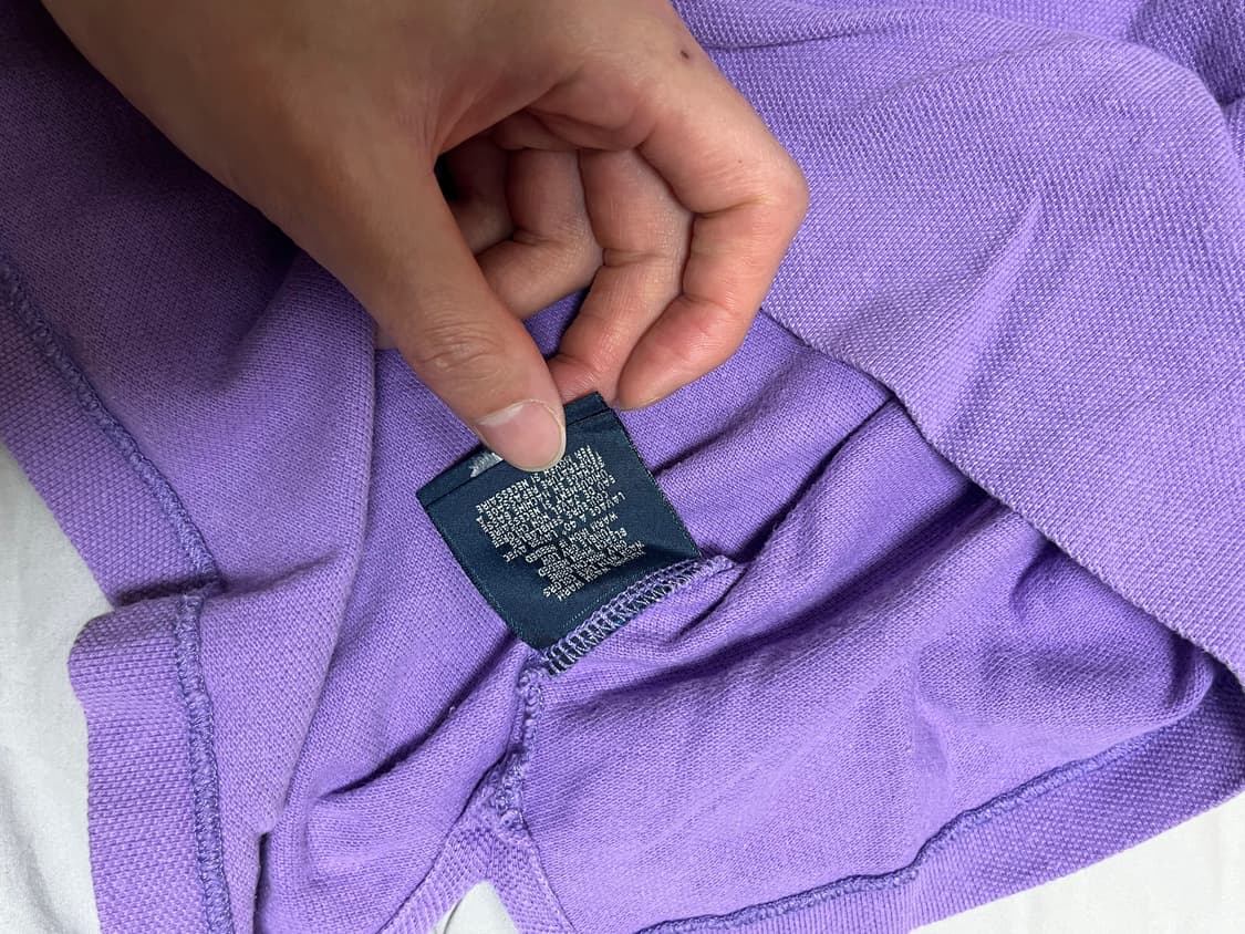 폴로 랄프로렌 퍼플 카라티 S 상품이미지4