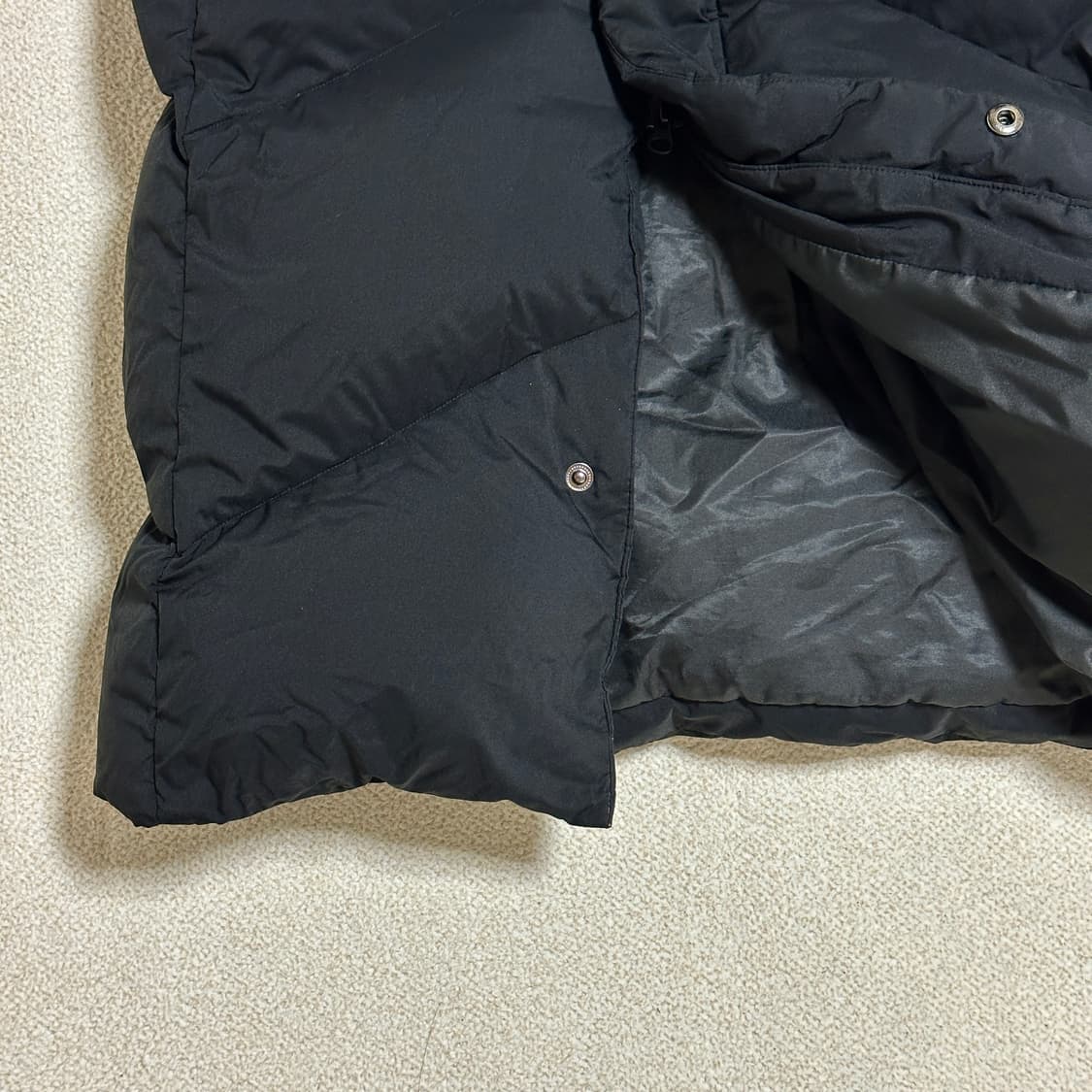 데상트 남녀공용 덕다운 롱패딩 상품이미지5